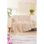 Casa si Gradina - Textile si covoare - Huse pentru mobilier - Husa canapea, L'essentiel Maison, bej, 170x200 cm, 80% bumbac, 20% poliester - Infinity.ro