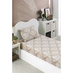 Casa si Gradina - Textile si covoare - Lenjerii de pat - Seturi de lenjerie - Set lenjerie pat single, L'essentiel Maison, maro, 100x200 cm, bumbac si poliester - Infinity.ro
