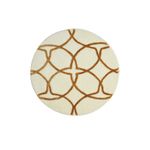 Casa si Gradina - Textile si covoare - Covoare - Covorase baie - Covoras de baie, L'essentiel Maison, multicolor, diametru 90 cm, 100% acrilic, antiderapant, 359CHL1697 - Infinity.ro