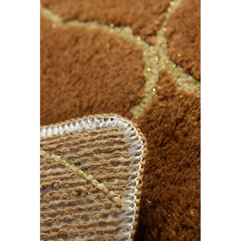 Casa si Gradina - Textile si covoare - Covoare - Covorase baie - Set covorase baie, L'essentiel Maison, caramel, 50x60 cm si 60x100 cm, 100% acrilic, antiderapant - Infinity.ro