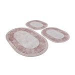 Casa si Gradina - Textile si covoare - Covoare - Covorase baie - Set covorase baie, L'essentiel Maison, multicolor, 60x100 cm + 2x50x60 cm, 100% poliester, antiderapant, 359CHL5320 - Infinity.ro