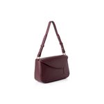 Fashion, accesorii si bijuterii - Femei - Accesorii femei - Genti si rucsacuri femei - Geanta de umar, Lucky Bees, piele polivinilica, rosu bordo, 28x10x17 cm - Infinity.ro
