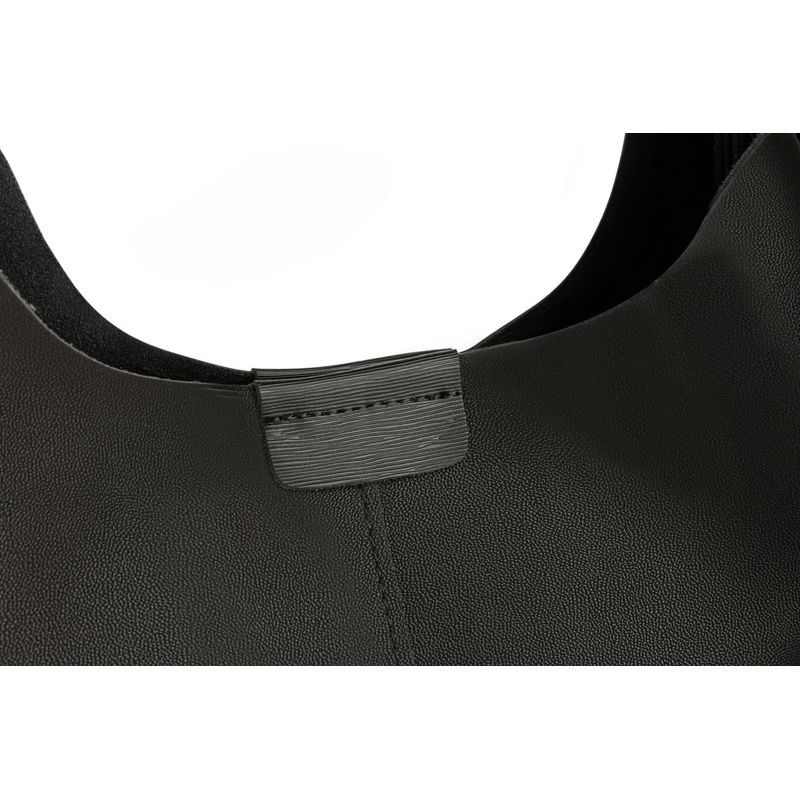 Fashion, accesorii si bijuterii - Femei - Accesorii femei - Genti si rucsacuri femei - Geanta tote, Lucky Bees, dama, negru, 30x9x29 cm, piele ecologica - Infinity.ro