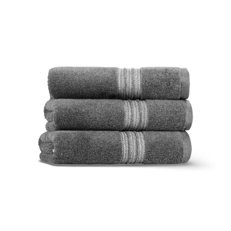 Casa si Gradina - Textile si covoare - Textile baie - Prosoape - Prosop de fata, L'essentiel Maison, antracit, 33x33 cm, 100% bumbac - Infinity.ro