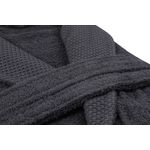 Casa si Gradina - Textile si covoare - Textile baie - Halate de baie - Halat de baie, L'essentiel Maison, antracit, xxl, 100% bumbac - Infinity.ro