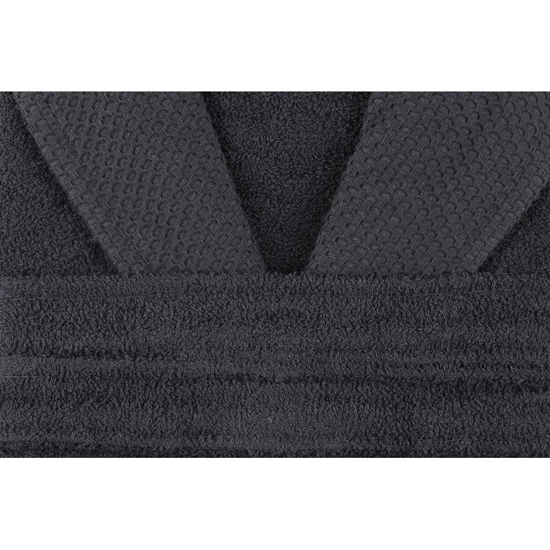 Casa si Gradina - Textile si covoare - Textile baie - Halate de baie - Halat de baie, L'essentiel Maison, antracit, xxl, 100% bumbac - Infinity.ro