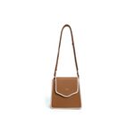 Fashion, accesorii si bijuterii - Femei - Accesorii femei - Genti si rucsacuri femei - Geanta de umar, Lucky Bees, dama, camel crem, 22x11x22 cm, piele ecologica - Infinity.ro