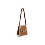 Fashion, accesorii si bijuterii - Femei - Accesorii femei - Genti si rucsacuri femei - Geanta de umar, Lucky Bees, dama, camel crem, 22x11x22 cm, piele ecologica - Infinity.ro