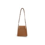 Fashion, accesorii si bijuterii - Femei - Accesorii femei - Genti si rucsacuri femei - Geanta de umar, Lucky Bees, dama, camel crem, 22x11x22 cm, piele ecologica - Infinity.ro