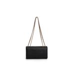 Fashion, accesorii si bijuterii - Femei - Accesorii femei - Genti si rucsacuri femei - Geanta crossbody, Lucky Bees, piele de polivinil, negru, 22x5x15 cm - Infinity.ro