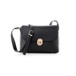 Fashion, accesorii si bijuterii - Femei - Accesorii femei - Genti si rucsacuri femei - Geanta crossbody, Lucky Bees, piele polivinilica, negru, 25x9x17 cm - Infinity.ro