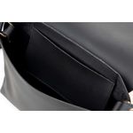 Fashion, accesorii si bijuterii - Femei - Accesorii femei - Genti si rucsacuri femei - Geanta crossbody, Lucky Bees, piele polivinilica, negru, 25x9x17 cm - Infinity.ro