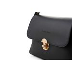 Fashion, accesorii si bijuterii - Femei - Accesorii femei - Genti si rucsacuri femei - Geanta crossbody, Lucky Bees, piele polivinilica, negru, 25x9x17 cm - Infinity.ro