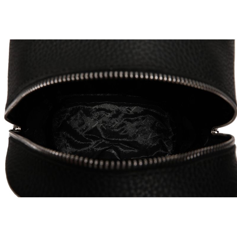 Fashion, accesorii si bijuterii - Femei - Accesorii femei - Genti si rucsacuri femei - Rucsac, Lucky Bees, piele ecologica, negru, 26x14x30 cm - Infinity.ro