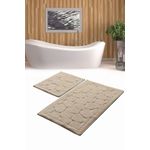 Casa si Gradina - Textile si covoare - Covoare - Covorase baie - Set covorase de baie, L'essentiel Maison, multicolor, 50x60 cm si 60x100 cm, 100% bumbac, antiderapant, 359CHL1554 - Infinity.ro