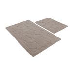 Casa si Gradina - Textile si covoare - Covoare - Covorase baie - Set covorase de baie, L'essentiel Maison, multicolor, 50x60 cm si 60x100 cm, 100% bumbac, antiderapant, 359CHL1554 - Infinity.ro