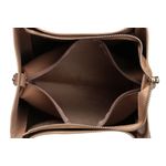 Fashion, accesorii si bijuterii - Femei - Accesorii femei - Genti si rucsacuri femei - Geanta de umar, Lucky Bees, piele polivinilica, camel, 36x12x33 cm - Infinity.ro