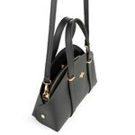 Fashion, accesorii si bijuterii - Femei - Accesorii femei - Genti si rucsacuri femei - Geanta de mana, Lucky Bees, dama, negru, 27x10x20 cm, piele ecologica - Infinity.ro