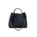 Fashion, accesorii si bijuterii - Femei - Accesorii femei - Genti si rucsacuri femei - Geanta de umar, Lucky Bees, dama, negru, 36x12x33 cm, piele ecologica, 671LKB1546 - Infinity.ro