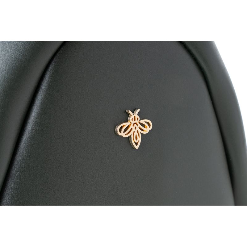 Fashion, accesorii si bijuterii - Femei - Accesorii femei - Genti si rucsacuri femei - Rucsac, Lucky Bees, piele polivinilica, verde inchis, 23x11x27 cm - Infinity.ro