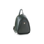 Fashion, accesorii si bijuterii - Femei - Accesorii femei - Genti si rucsacuri femei - Rucsac, Lucky Bees, piele polivinilica, verde inchis, 23x11x27 cm - Infinity.ro