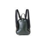 Fashion, accesorii si bijuterii - Femei - Accesorii femei - Genti si rucsacuri femei - Rucsac, Lucky Bees, piele polivinilica, verde inchis, 23x11x27 cm - Infinity.ro