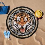 Casa si Gradina - Textile si covoare - Textile baie - Prosoape - Prosop de plaja, L'essentiel Maison, multicolor, 150x150 cm, 60% bumbac, 40% poliester, 349MNT1134 - Infinity.ro