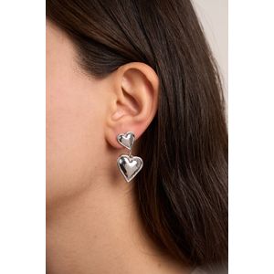 Cercei, Heliophilia, metal, argintiu, marime universala, 757ELS1347