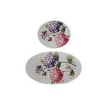 Casa si Gradina - Textile si covoare - Covoare - Covorase baie - Set covorase de baie, L'essentiel Maison, multicolor, 50x60 cm si 60x100 cm, 100% poliester, antiderapant, 359CHL2396 - Infinity.ro