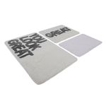 Casa si Gradina - Textile si covoare - Covoare - Covorase baie - Set covorase baie, L'essentiel Maison, multicolor, 40x60 cm, 50x60 cm, 60x100 cm, 100% acrilic, antiderapant, 359CHL3227 - Infinity.ro