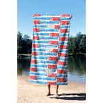 Casa si Gradina - Textile si covoare - Textile baie - Prosoape - Prosop de plaja, L'essentiel Maison, multicolor, 90x150 cm, microfibra, 450AST1192 - Infinity.ro