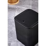 Casa si Gradina - Mobilier - Organizare si depozitare - Recipiente depozitare - Organizator baie, L'essentiel Maison, plastic, negru, 22,3x18x18 cm - Infinity.ro