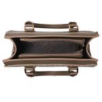 Fashion, accesorii si bijuterii - Femei - Accesorii femei - Genti si rucsacuri femei - Geanta de mana, Lucky Bees, dama, mink, 28x12x21 cm, 100% piele polivinilica - Infinity.ro