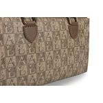 Fashion, accesorii si bijuterii - Femei - Accesorii femei - Genti si rucsacuri femei - Geanta de mana, Lucky Bees, dama, mink, 28x12x21 cm, 100% piele polivinilica - Infinity.ro