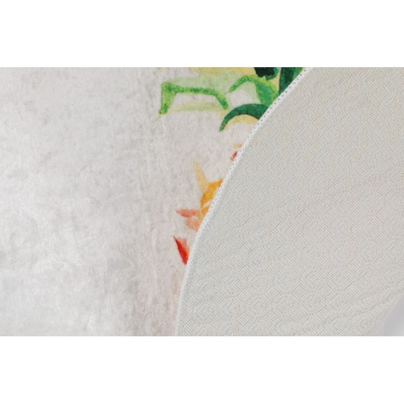 Casa si Gradina - Textile si covoare - Covoare - Covorase baie - Covoras de baie, L'essentiel Maison, multicolor, diametru 100 cm, 100% poliester, antiderapant, 359CHL1458 - Infinity.ro