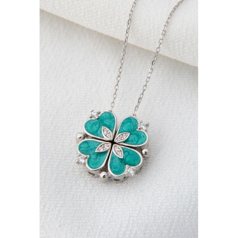 Fashion, accesorii si bijuterii - Femei - Bijuterii femei - Coliere femei - Colier, Heliophilia, argint 925, argintiu, antialergic, 136ELS1235 - Infinity.ro