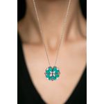 Fashion, accesorii si bijuterii - Femei - Bijuterii femei - Coliere femei - Colier, Heliophilia, argint 925, argintiu, antialergic, 136ELS1235 - Infinity.ro