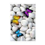 Casa si Gradina - Textile si covoare - Covoare - Covorase baie - Set covorase de baie, L'essentiel Maison, multicolor, 50x60 cm si 60x100 cm, 100% poliester, antiderapant, antibacterian, 299ANR1577 - Infinity.ro