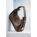 Fashion, accesorii si bijuterii - Femei - Accesorii femei - Genti si rucsacuri femei - Geanta de mana, Lucky Bees, piele polivinilica, maro, 28x8x20 cm - Infinity.ro