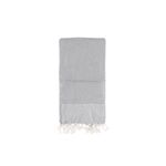 Casa si Gradina - Textile si covoare - Textile baie - Prosoape - Prosop de plaja fouta, L'essentiel Maison, antracit, 90x175 cm, 100% bumbac, 192DCH1563 - Infinity.ro