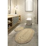 Casa si Gradina - Textile si covoare - Covoare - Covorase baie - Set covorase de baie, L'essentiel Maison, multicolor, 50x60 cm si 60x100 cm, 100% bumbac, antiderapant, 359CHL2101 - Infinity.ro