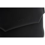 Fashion, accesorii si bijuterii - Femei - Accesorii femei - Genti si rucsacuri femei - Geanta de umar, Lucky Bees, piele polivinilica, negru, 25x11x17 cm - Infinity.ro