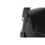 Fashion, accesorii si bijuterii - Femei - Accesorii femei - Genti si rucsacuri femei - Geanta de umar, Lucky Bees, piele polivinilica, negru, 25x11x17 cm - Infinity.ro