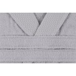 Casa si Gradina - Textile si covoare - Textile baie - Halate de baie - Halat de baie, L'essentiel Maison, gri, marimea l, 100% bumbac - Infinity.ro