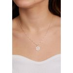 Fashion, accesorii si bijuterii - Femei - Bijuterii femei - Coliere femei - Colier, Heliophilia, argint 925, argintiu, lungime lant 42+5 cm, diametru pandantiv 1 cm - Infinity.ro