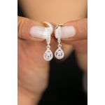 Fashion, accesorii si bijuterii - Femei - Bijuterii femei - Cercei femei - Cercei, Heliophilia, dama, multicolor, argint 925, diametru 12,2 mm, lungime pandantiv 9,6 mm - Infinity.ro