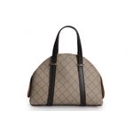 Fashion, accesorii si bijuterii - Femei - Accesorii femei - Genti si rucsacuri femei - Geanta de mana, Lucky Bees, dama, crem si maro, 27x10x20 cm, piele polivinilica - Infinity.ro