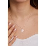 Fashion, accesorii si bijuterii - Femei - Bijuterii femei - Coliere femei - Colier, Heliophilia, argint 925, argintiu, lungime lant 42+5 cm, diametru pandantiv 1 cm - Infinity.ro