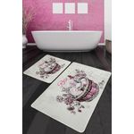 Casa si Gradina - Textile si covoare - Covoare - Covorase baie - Set covorase de baie, L'essentiel Maison, multicolor, 60x100 cm + 50x60 cm, 100% poliester, antiderapant, 359CHL2519 - Infinity.ro