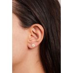 Fashion, accesorii si bijuterii - Femei - Bijuterii femei - Cercei femei - Cercei, Heliophilia, argint 925, zirconiu, auriu, marime universala, 757ELS1931 - Infinity.ro